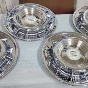 Hubcaps chrome Cadillac