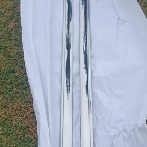 1946-1948 Chevy Fleetline Rocker Moldings Polished & Ready to Mount