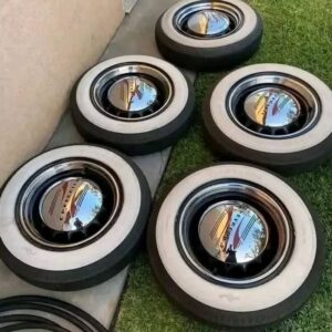 Set of 5 Artillery wheels