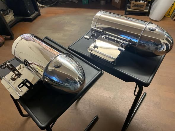17” all Polished Bullet Coolers