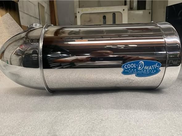 17” all Polished Bullet Coolers
